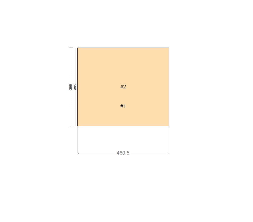 Plywood Warm White bedside tables Set of two 6 Plywood Warm White bedside tables Set of two Furniture 6