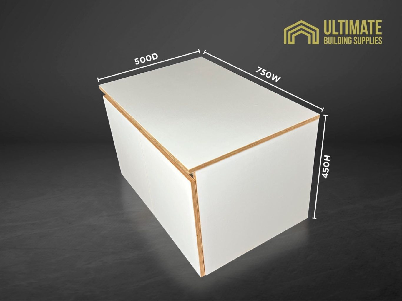 Plywood Coffee Table 1200W x 460D x 395H Furniture 11