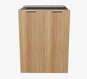 2-Door Storage Kitchen Base Cabinet Kitchens