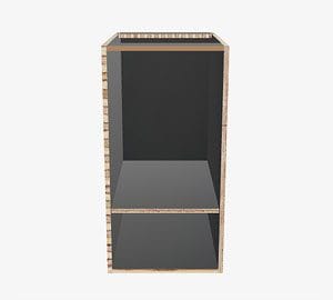 Pull-out Bins Accessory Kitchen Base Cabinet 400 Kitchens