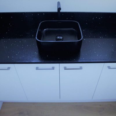 Custom made plywood kitchen